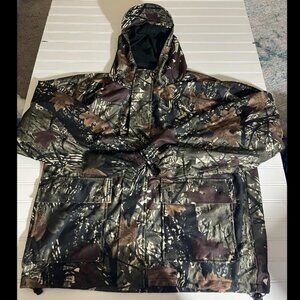 Northwest Territory Cammo Jacket Zip-up With Hood /Cap Size XL